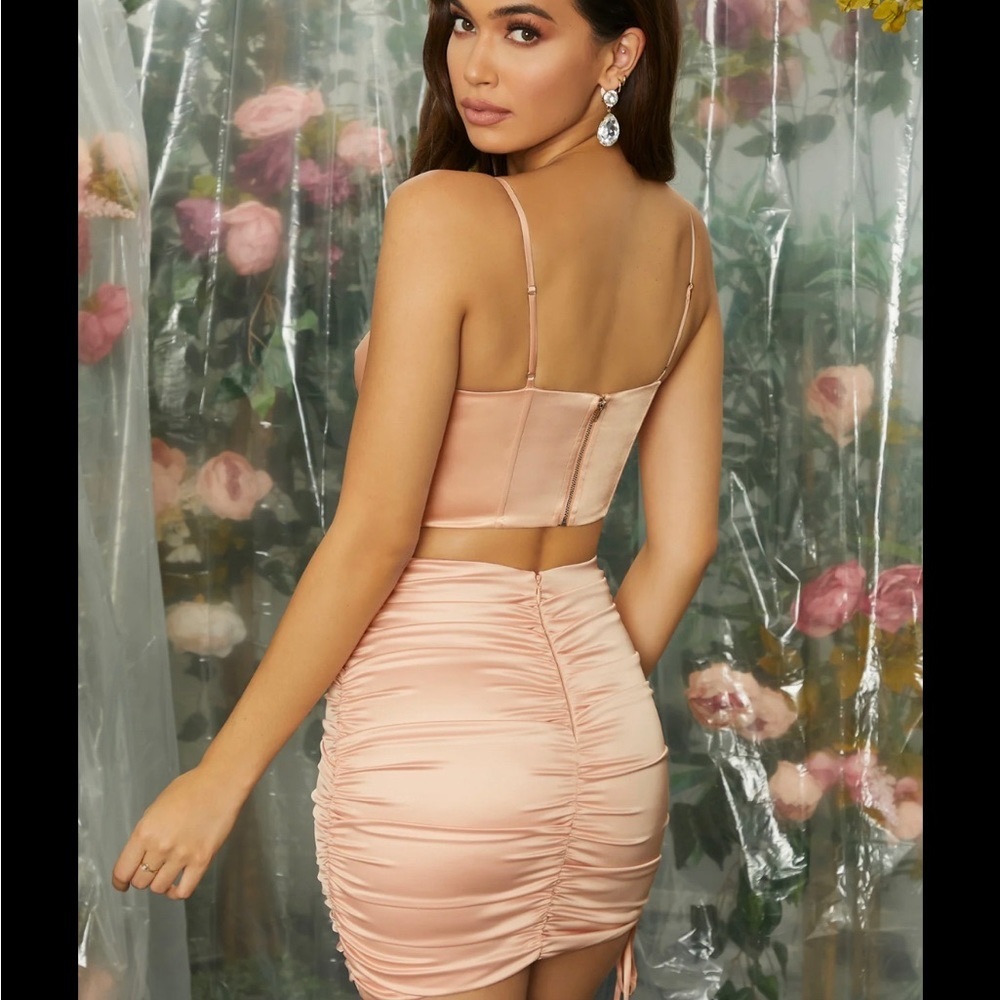 Oh Polly Gold Skirt